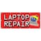 Signmission LAPTOP REPAIR BANNER SIGN computers virus maintenance software install B-120 Laptop Repair - alternate 1